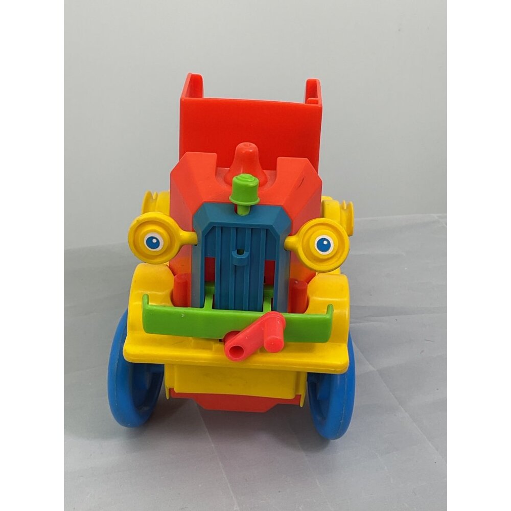 Vintage Fisher Price Little People Crazy Clown Fire Brigade Car #657